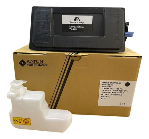 Toner Katun Para Kyocera Tk-3402 Ecosys Ma4500 Pa4500 12.5k Negro