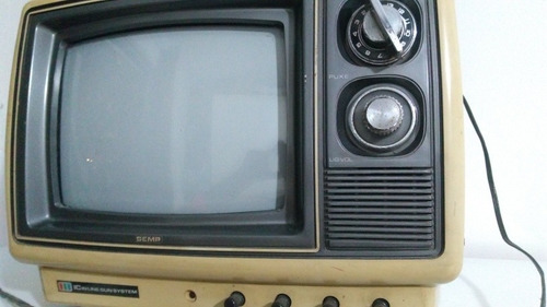 Tv Antiga - Semp Colorida Ic In Line Gun System 10 - Vintage