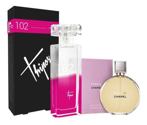 Perfume Thipos 102 Fragrância Chance-chanel 55 Ml
