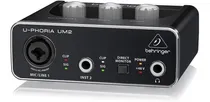 Comprar Interfaz De Audio Behringer U-phoria Um2 Grabación Estudio