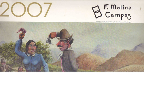 Almanaque 2007 Molina Campos