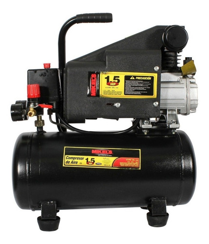 Compresor de aire eléctrico portátil Mikel's CA-1.5HP 12L 1.5hp 127V