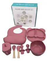 Comprar Set Platos De Alimentacion De Silicona Para Bebe De 6 Piezas