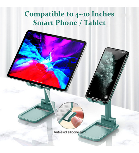 Zj Soporte Portátil Ajustable For Teléfono/tableta For 4 A