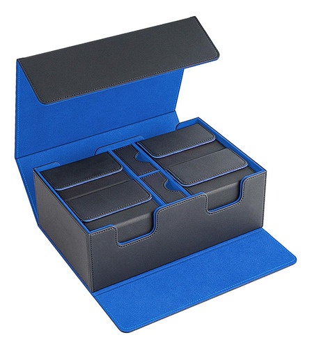 Almacenamiento De Soporte Para Azul Con 4 Cajas Interiores