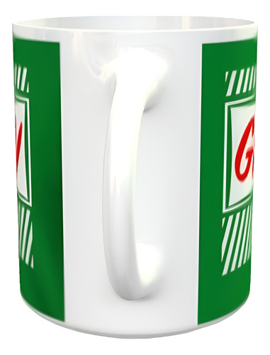 Taza Cerámica Sublimada Gaseosa Gini Blanco Gini D1