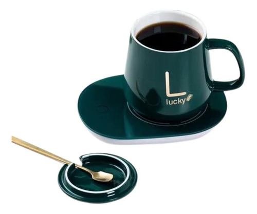 Taza Con Base Calentadora Para Café O Té Con Usb Automático