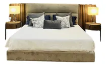 Comprar Recamara King Size Moderna De 4 Piezas Con Buroes.