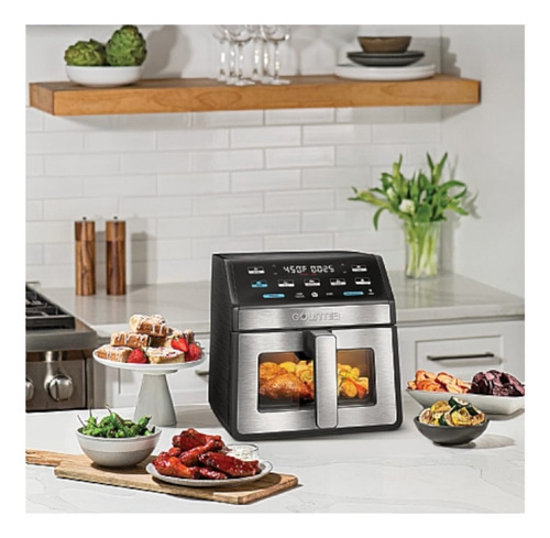 Gourmia Freidora De Aire Gaf858 Color Negro 120v 1700w 7.6l
