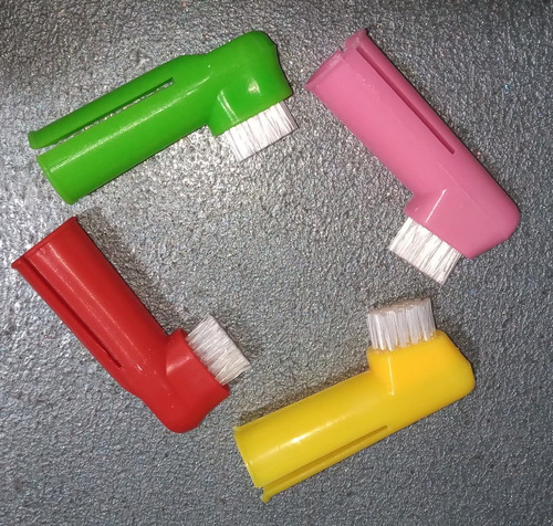 Cepillo De Dientes Dedal Para Perros Y Gatos Limpieza Bucal