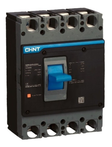 Interruptor 4x 125a Automático Compacto Chint -25ka Nxm-125s