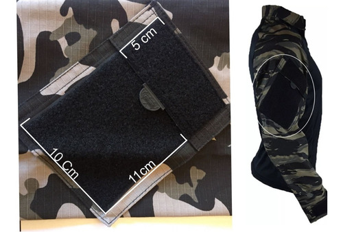 Imagem 4 de 6 de Combo Farda Calça Camisa Combat Shirt Rip Stop Reforçada