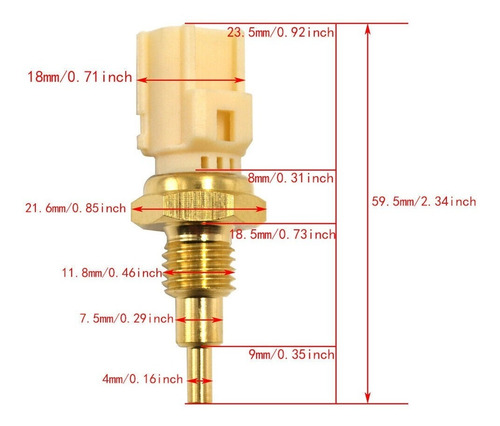 Sensor Temperatura Suzuki Gsxr750 Gsxr1000 Gsxr600