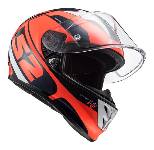 Casco Integral Moto Ls2 Ff 323 R Evo Sting Carbono Marelli ®