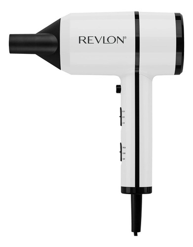 Secador De Pelo Compacto Technology Crystal Ctm Revlon 1875w Color Blanco