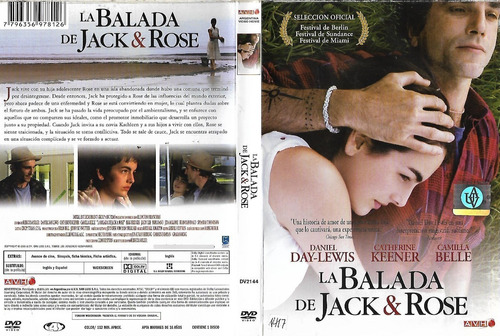 La Balada De Jack & Rose Dvd Daniel Day-lewis Camilla Belle