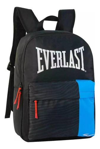 Mochila Mujer Everlast Deportiva Universitaria Con Bolsillo