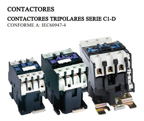 Contactores C1-d0901 9 Amp 110v 1n/c