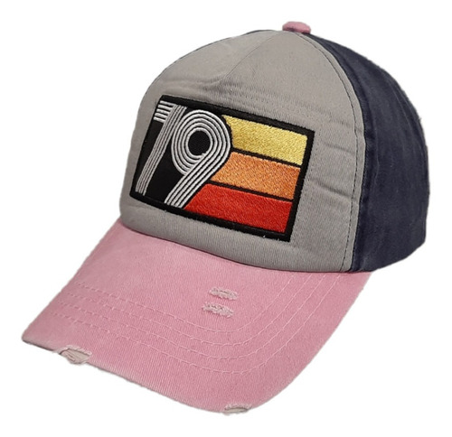 Imagen 4 de 6 de Gorras Cap Vintage 79 Gastada Trucker Parche Bordado Premiun