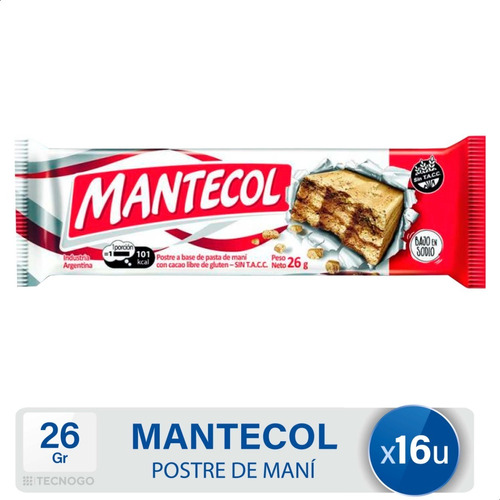 Postre De Mani Mantecol Clasico Bajo En Sodio - Mejor Precio