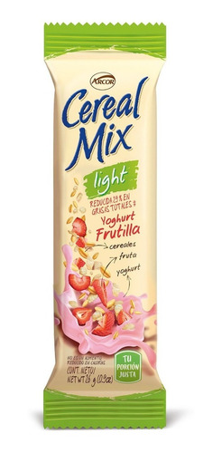Imagen 1 de 4 de Cereal Mix Frutilla Light X 20 U - Lollipop
