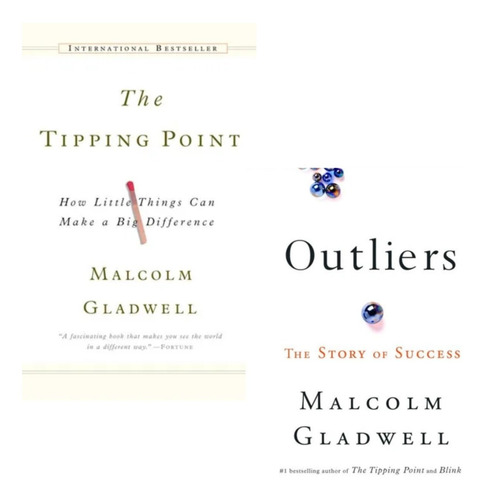 Pack En Outliers + Tipping Point - Malcolm Gladwell