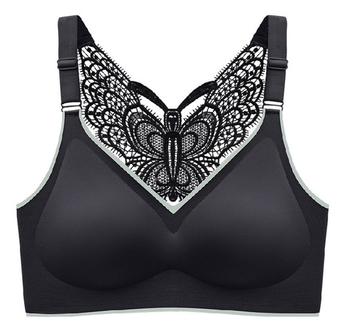 Female Bra B With 3 Butterflies On Back A167 Airless Top