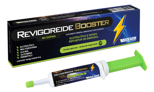 Suplemento Mineral Revigoreide Booster Para Cavalos Biofarm