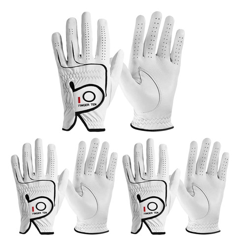 Finger Ten Guantes De Golf Hombres Diestro Golfista Izquierd