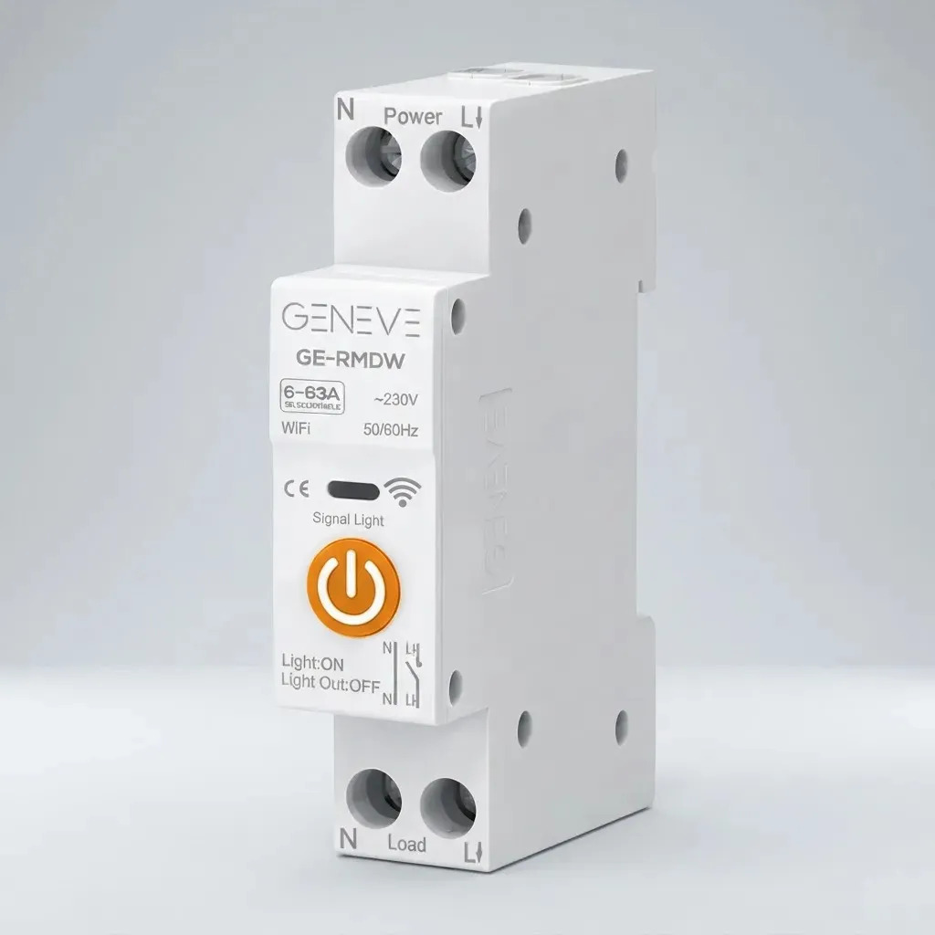 Interruptor Miniatura Din Wifi Smart Geneve - 6amp/63amp