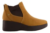 Comprar Botines Chelsea Mujer Camel Casual Confort Andrea