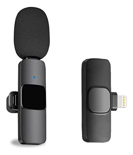 Microfone de lapela sem fio Zampam para iPhone - Plug A