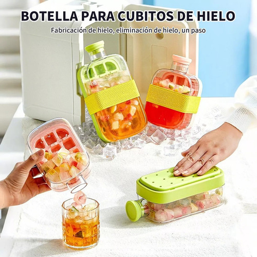 Para . Vaso De Agua De Molde De Hielo De Silicona En Dos En