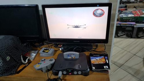 Star Wars Rogue Squadon Europeu + Manual Do Nintendo 64. B5 (Usado)