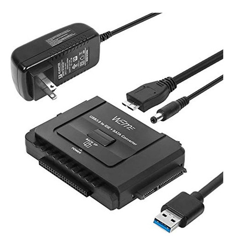 Adaptador Usb 3.0 A Sata Ide Con Convertidor De Disco Duro