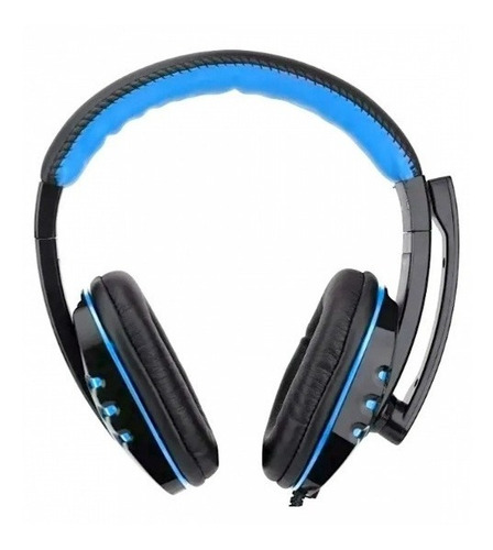 Imagen 2 de 3 de Auriculares Gamer Con Luz Colores Rgb Microfono Rx300