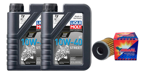 Kit Mantencion Fz25 Liqui Moly 10w40 Sintetico + Filtro