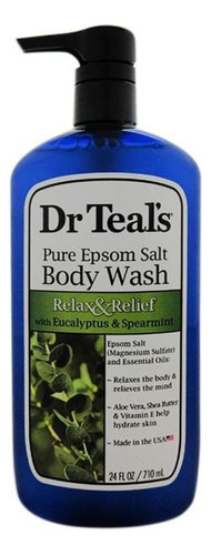 Jabon Body Wash Con Sal Epsom Dr Teals Eucalipto