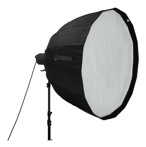 Imagen 7 de 10 de Softbox Deep Parabolico 120cm C/ Grid Visico P/bowens Eb-071