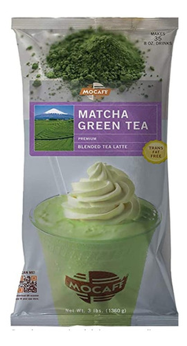 Mocafe Frappe Matcha Green Tea Polvo 1360 Gr