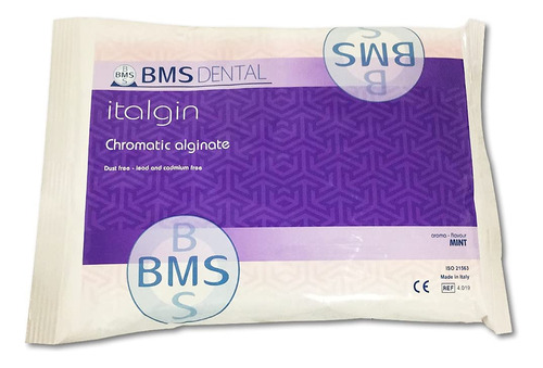 Alginato Bms Italgin X 450gr Fx Importado Impresion Dental