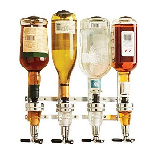 Dispensador De Licores De 4 Botellas - Dispensador De A...