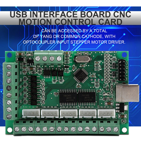 Tarjeta De Control De Movimiento Cnc Mach3 De Interfaz Usb P