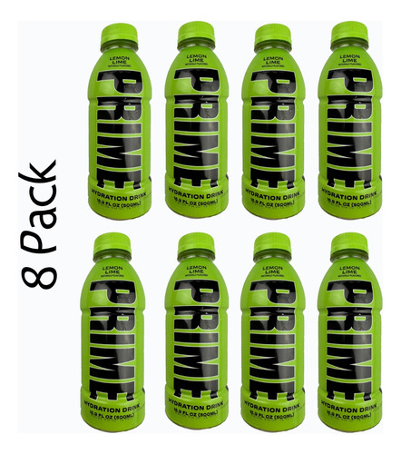 Prime Hydratation Drink Lemon Lime 4l (8pack)