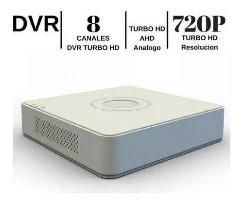 Dvr Hikvision Turbo Hd 8 Canales Ds-7108hghi-f1/n Camara P2p