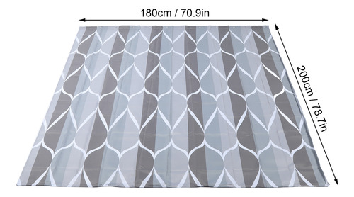 Forro De Tela Impermeable Para Cortina De Ducha