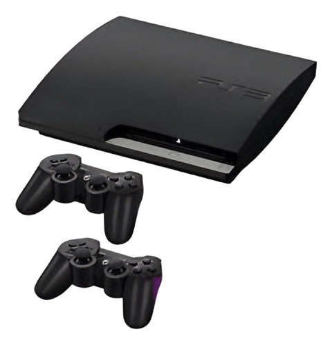 Sony Playstation 3 Slim 500gb Standard Color Negro (Reacondicionado)