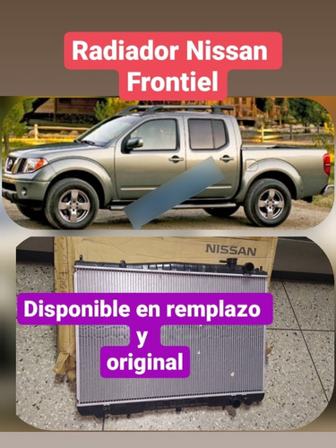 Radiador Para Nissan Frontier Pathfinder Automático 