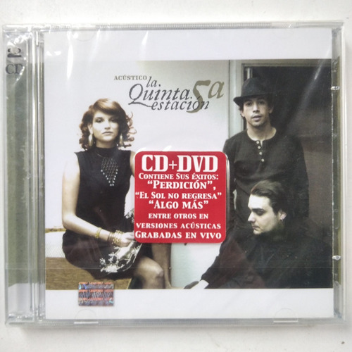 La Quinta Estación - Acústico - Cd+dvd Sellado (2005)