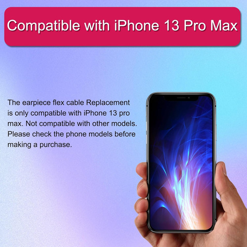 Reemplazo De Cable Flexible De Auricular Para iPhone 13 Pro